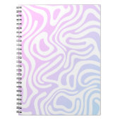 Design simple et élégant Carnet spiral abstrait (Devant)