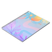 Design simple et élégant Carnet spiral abstrait (Côté gauche)
