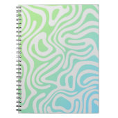 Design simple et élégant Carnet spiral abstrait (Devant)