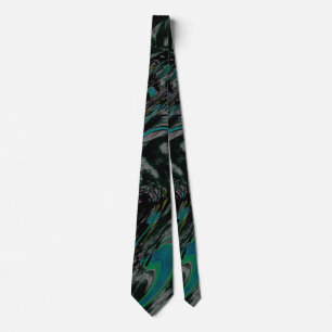 Design Stropdas - Peacock Swirl
