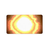 Design style autocollants étiquette de adresse (Devant)