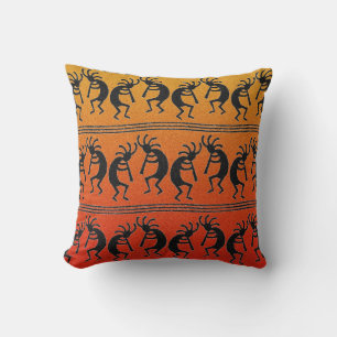 Design sud-ouest Kokopelli Coussin décoratif
