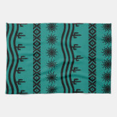 Design Sud-Ouest Serviettes De Cuisine Turquoises (Horizontal)