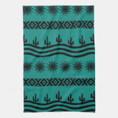 Design Sud-Ouest Serviettes De Cuisine Turquoises (Vertical)