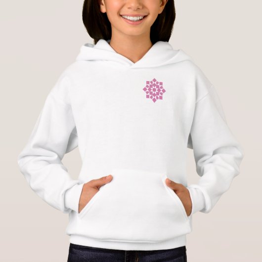DESIGN sweat - shirt à capuche STYLE ART FILLES (Devant)