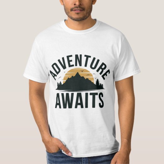 Design T-shirt aventure (Devant)