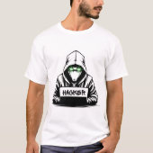 Design T-Shirt Black Hacker (Devant)