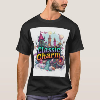 Design T-shirt de charme classique