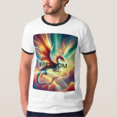 Design T-shirt en Aquarelle Dragon Whimsical (Devant)