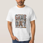 Design T-shirt "GAME DAY" (Devant)