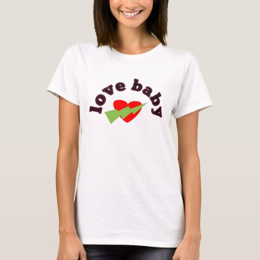 design t-shirt pour l'amour (Devant)