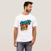 Design T-shirt Super Boy Power (Devant entier)