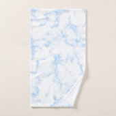 Design tendance en pierre de marbre avec nom (Serviette à main)