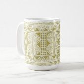 Design textile africain - Mug (Devant gauche)