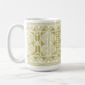 Design textile africain - Mug (Gauche)