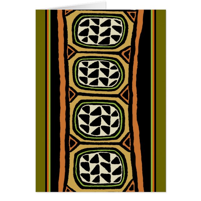 Design textile Kuba africain (Devant)