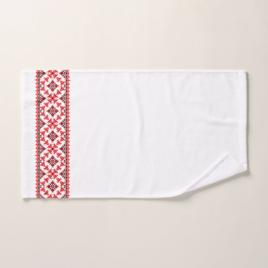 Design ukrainien Vyshyvanka (Serviette à main)