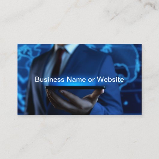 Design unique cool Carte de visite (Devant)