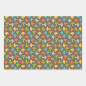 Design van bossen Verpakkingspapierset Inpakpapier Vel (Voorkant 3)