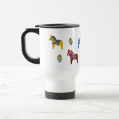 Design van het Zweedse paard Dala Reisbeker (Links)