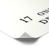 Design van Leonardo da Vinci voor een ornithopter Poster (Hoek)