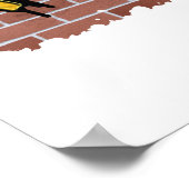 design van playa graffiti poster (Hoek)