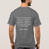 Design van visgraat t-shirt (Achterkant)