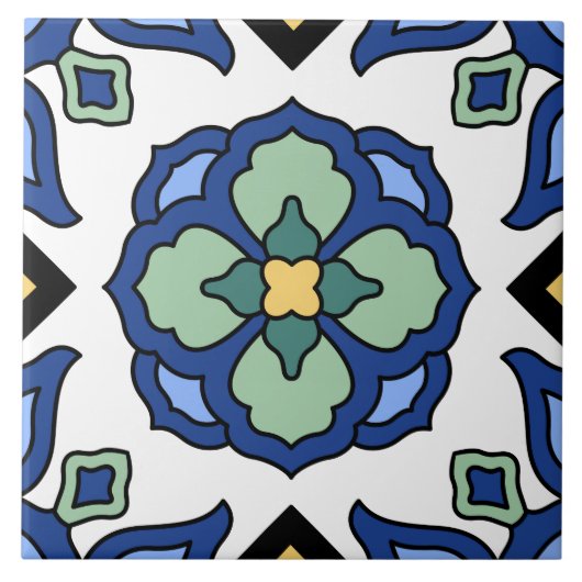 Design vintage de Carreaux de Catalina Island (Devant)