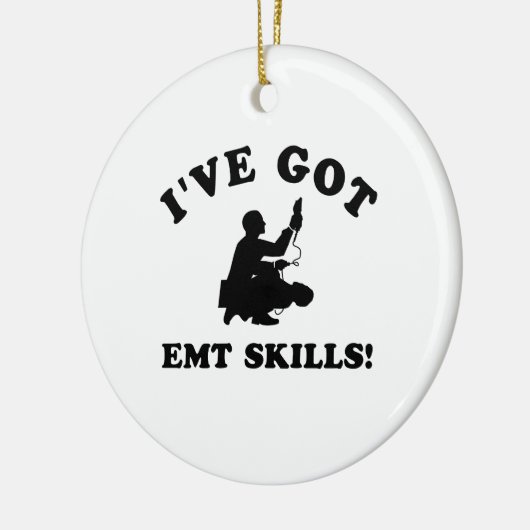 Design voor EMT SKILLS koelen Keramisch Ornament (Links)
