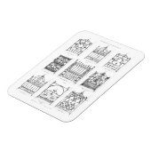 Design voor gietijzer uit 'Macfarlane's Ca Magneet (Linkerzijde)