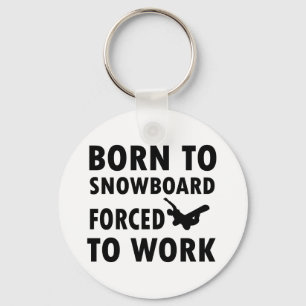 Design voor het instappen van wollen sneeuwboten sleutelhanger