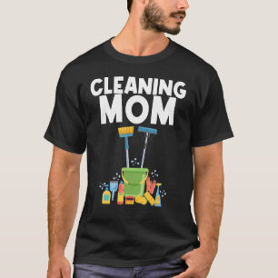 Design voor het schoonmaken van mams t-shirt