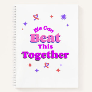 design voor het verslaan van borstkanker notitieboek
