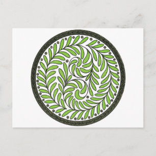 design voor kunstdeco briefkaart