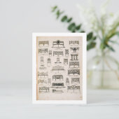 Design voor tuinzittenden, van 'A Compendium of Dr Briefkaart (Staand voorkant)