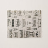 Design voor tuinzittenden, van 'A Compendium of Dr Legpuzzel (Horizontaal)