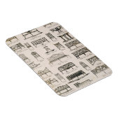 Design voor tuinzittenden, van 'A Compendium of Dr Magneet (Rechterzijde)