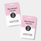 Design Your Badge Online | Custom Name Badge Maker (Recto et verso)
