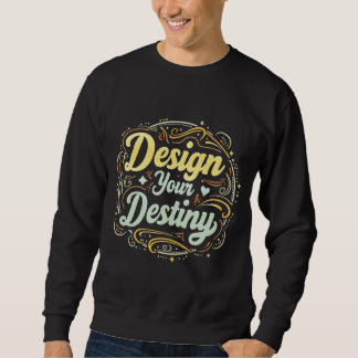 "Design your Destiny" Typografie T-shirt