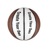 Design Your Ewn :-) - Aangepaste Mini Basketball Basketbal (Verticaal)