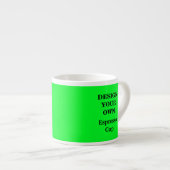 Design Your Ewn Espresso Cup - Green Espresso Kop (Voorkant rechts)