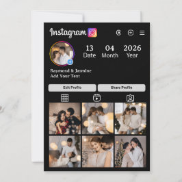 Design Your Own 7 Photo Collage Aankondiging