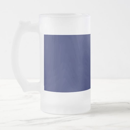 Design Your Own Beer Mug - Blue and White Matglas Bierpul (Links)