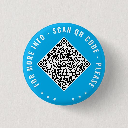 Design Your Own Custom QR Code Button Example (Voorkant)