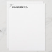 design your own letterhead template (Voorkant / Achterkant)