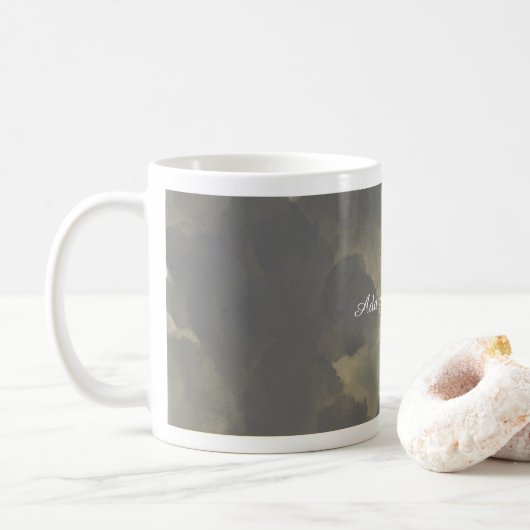 Design Your Own Mug with Personal Text & Colors (Avec donut)