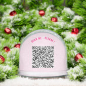 Design Your Own QR Code Scan Info Personalized (Noël)