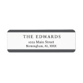 Design Your Own Return Stickers (Voorkant)