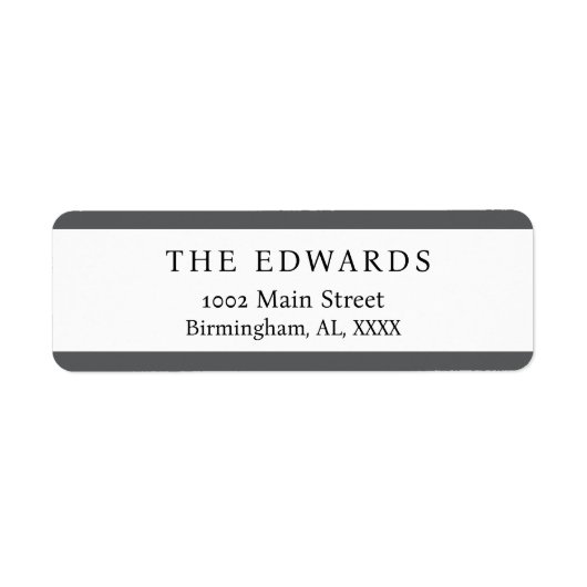 Design Your Own Return Stickers (Voorkant)