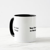 Design Your Photo Mug - Custom Text Photo Gift (Devant gauche)